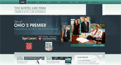 Desktop Screenshot of columbusmisdemeanorlaw.com